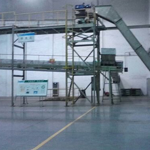Desain tertutup fly ash horizontal scraper chain conveyor
