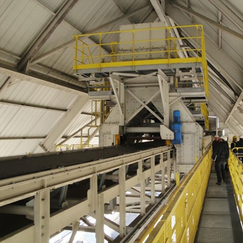 Konveyor Sabuk Tugas Berat Pembantu Konveyor Batu Konveyor Tripper