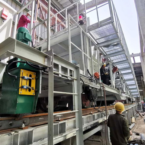 Konveyor Tripper Konveyor Sabuk Karet Kayu