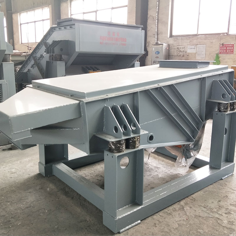 Kapasitas 20 Ton Coke Coal Linear Vibrating Screen Separator