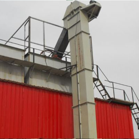 Kinerja penyegelan yang baik Stone Powder Rantai Cincin Bucket Elevator