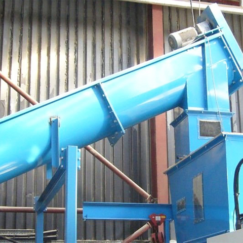 Konveyor Spiral Palung Pakan Ternak Stainless Steel