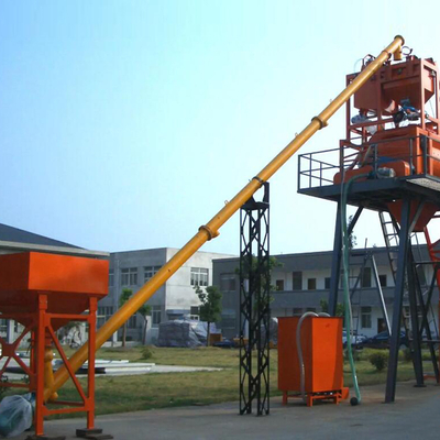 Konveyor Sekrup Beton Silo Semen Miring