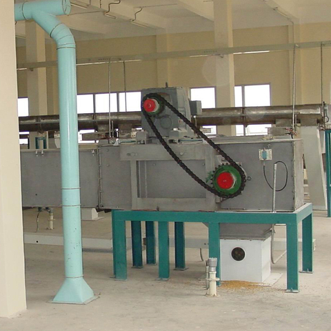 Pengaturan pengikis jagung yang fleksibel